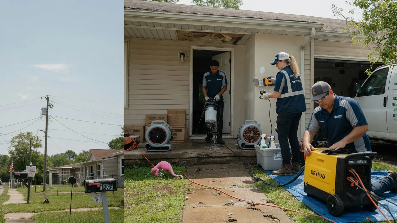 Storm Damage Water Removal in Mineral Springs, NC near me